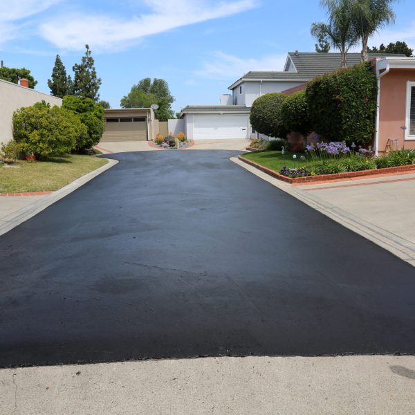 Private,Drive,Way,,Street,Rehabilitation,And,Slurry,Seal,Project,Finished
